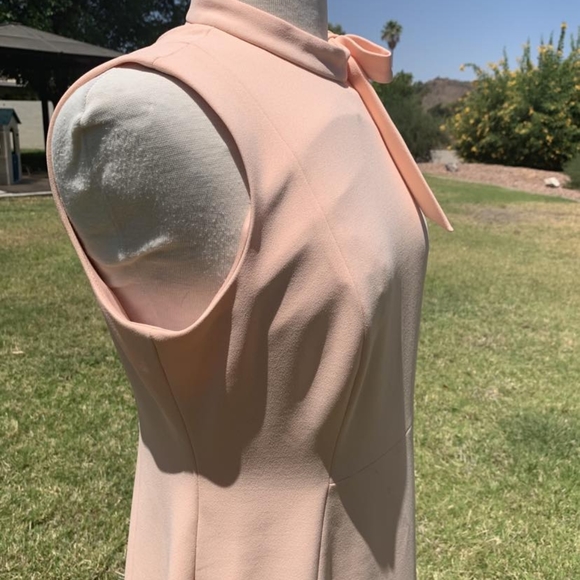 Calvin Klein pink blush sleeveless dress women's size 14 new with tags - Picture 6 of 9